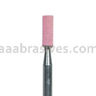 W-145, 1/8x3/8x1/8"sk, Mounted Point, Vitrified, PA/O