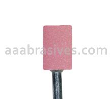 W-170, 5/16x1/2x1/8"sk, Mounted Point, Vitrified, PA/O