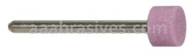 W-174, 3/8x1/4x1/8"sk, Mounted Point, Vitrified, PA/O