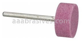 W-202, 3/4x3/8x1/4"sk, Mounted Point, Vitrified, PA/O