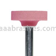 W-216, 1x1/4x1/4"sk, Mounted Point, Vitrified, PA/O