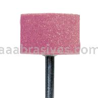W-237, 1-1/2x1x1/4"sk, Mounted Stone, Vitrified, PA/O