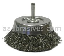 2x1/4 sk Crimped Wire Cup Brush Medium Carbon