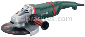 Metabo W26-230 MVT Angle Grinder 9" - 6,600 RPM - 15.0 AMP w/Deadman Switch