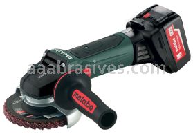 Metabo W18 LTX 125 Inox Cordless Tools 18V 5" High Torque Grinder 4007430241603