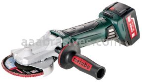 Metabo WF 18 125 LTX 5.2Ah Cordless Tools 5" Flat Head Grinder 4007430240286
