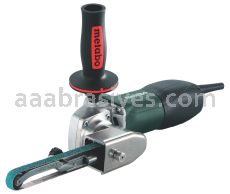 Metabo BFE9-20 Stainless Steel INOX Variable Speed Band File Kit- 2,100-4,000 SFM - 8.5 AMP w/Lock-on, Accessory set