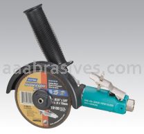 Dynabrade 52431 - 4" 7 Degree Offset Cut-Off Wheel Tool .7 hp, 20,000 RPM, Front Exhaust, 3/8-24 Spindle Thread