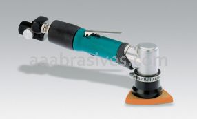 Dynabrade 57900 Dynafine Detail Sander Non-Vacuum .12 hp 7 Degree Offset 13,000 RPM 1/32" Orbit Rear Exhaust