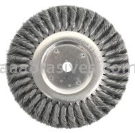 8" Standard Twist Wire Wheel, .014, 5/8" A.H., Retail Pack (ST-8)