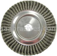 Weiler 08169 - 10" .0118, 1-1/4" A.H. , Standard Twist Wire Wheel - 012382081690