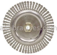 6-7/8" Roughneck Wheel, Stringer Bead, .020 SS, 5/8"-11 A.H., Retail Pack (STB-756)