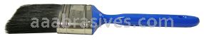 Weiler 40102 - 2-1/2" Industrial Varnish Brush, Black China Bristle, 2-1/4" B.L., Blue Plastic Sash - 012382401023