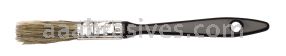 Weiler 40129 - 1/2" Disposable Chip & Oil Brush, Grey China Bristle, 1-5/8" B.L., Plastic Handle - 012382401290