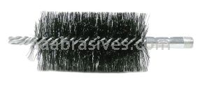 Weiler 44038 - 2-3/4" Double Spiral Flue Brush, .012 Steel Fill - 012382440381