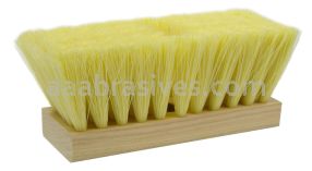 Weiler 73171 - 7" Roof Brush, Cream Colored Polypropylene Fill - 012382731717