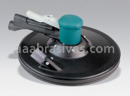 Dynabrade 58041 - 11" Dia. Two-Hand Gear-Driven Sander, Central Vacuum .45 hp, 950 RPM, Rear Exhaust