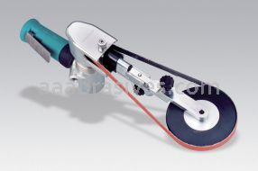 Dynabrade 15420 Dynafile III Abrasive Belt Tool .7 hp 7 Degree Offset 20,000 RPM Front Exhaust
