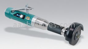Dynabrade 52377 - 3" Straight-Line Type 1 Extension Wheel Grinder 1 hp, 15,000 RPM, Rear Exhaust, 3/8-24 Spindle Thread