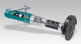 Dynabrade 52380 - 4" Straight-Line Type 1 Extension Wheel Grinder 1 hp, 15,000 RPM, Rear Exhaust, 3/8-24 Spindle Thread