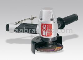 Dynabrade 50303 - 4-1/2"-5" Vertical Depressed Center Wheel Grinder 1.2 hp, 12,000 RPM, Side Exhaust, 5/8-11 Spindle Thread