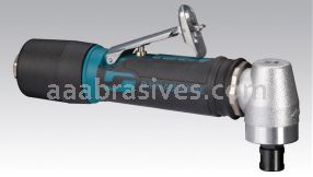 Dynabrade 46000 - .4 hp Right Angle Die Grinder 12,000 RPM, Spiral-Geared, Extended Rear Exhaust, 1/4" Collet