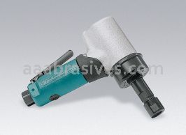 Dynabrade 52242 - .7 hp 7 Degree Offset Die Grinder 20,000 RPM, Gearless, Front Exhaust, Long Shank, 1/4" Collet