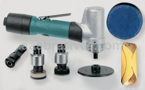 Dynabrade 51415 - 7 Degree Offset Mini-Dynorbital Random Orbital Sander Versatility Kit
