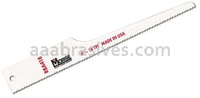 Morse&reg; Air Saw Reciprocating Saw Blade 3x1/2x.025 14 TPI | 5 Blades/Retail Pkg