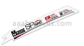 Morse Sparc&reg; Reciprocating Saw Blade 12x3/4x.035 10 TPI | 5 Blades/Retail Pkg
