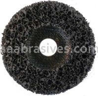 Wendt Abrasives 245405 Nonwoven REX Cleaning Disc 7" x 5/8-11 - Type 27 FG S-Coarse