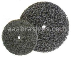 Wendt Abrasives 326904 Unmounted REX Nonwoven Cleaning Wheel 4" x 1/2" x 1/4" S-Coarse