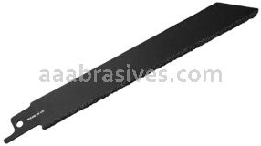 Morse&reg; Carbide Grit Reciprocating Saw Blade 6x3/4 Coarse Grit | 3 Blades/Retail Pkg