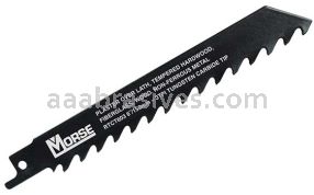Morse&reg; Carbide Tipped Reciprocating Saw Blade 6x3/4x.050 6 TPI | 3 Blades/Retail Pkg