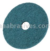 3M&trade; 7100028390 5 x 7/8 Center Hole AVFN Hook & Loop Scotch-Brite&trade; SC Surface Conditioning Disc