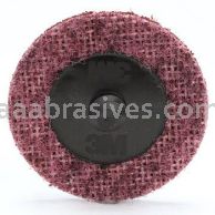 3M&trade; 7000000751 2" AMED TR Scotch-Brite&trade; Roloc&trade; SC Surface Conditioning Disc