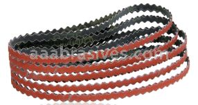 Dynabrade 1/2" x 18" 60 Grit Ceramic DynaCut Scalloped Edge Belt