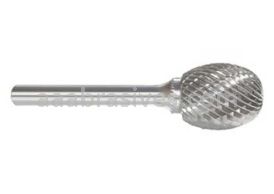 SE-53 3/16x9/32x1/8 Oval Double Cut Carbide Burr