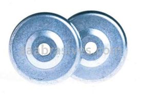 Wendt Abrasives 325420 Re-usable Side Mounting Plates 1/2" arbor for 6" dia. Flap Wheel, 1 Pair