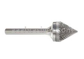 SJ-42 1/8x3/32x1/8 60% Included Angle Double Cut Carbide Burr