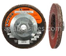 Standard Abrasives Ceramic Pro Type 27 High Density Flap Disc 645166 7" x 5/8-11 60 Grit Y-weight (Made to order)