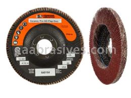 Standard Abrasives Ceramic Pro Type 29 High Density Flap Disc 645196 7" x 7/8 60 Grit Y-weight (Made to order)