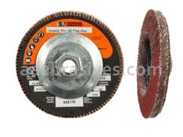 Standard Abrasives Ceramic Pro Type 29 High Density Flap Disc 645189 7" x 5/8-11 40 Grit Y-weight (Made to order)