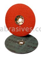 Standard Abrasives Quick Change Ceramic Resin Fiber Disc 531316 5" 80 Grit (Made to order)