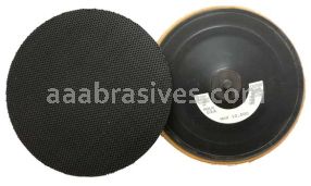 6x5/16-24 Male, Medium, Back-up Pad, Hook & Loop