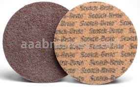 3M&trade; 7100075570 5" NH ACRS Scotch-Brite&trade; Hook & Loop AL Surface Conditioning Disc