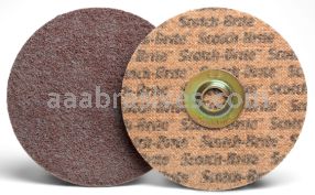 3M&trade; 7100075546 4-1/2 x 5/8-11 ACRS TN Scotch-Brite&trade; Quick-Change AL Surface Conditioning Disc