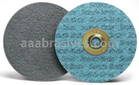 3M&trade; 7100075550 4-1/2 x 5/8-11 AVFN TN Scotch-Brite&trade; Quick-Change AL Surface Conditioning Disc