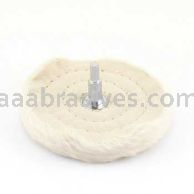 4" Dia 40 Ply 1/4"sk mounted, sewed, 60x60UBM, Cotton