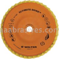 Walter 07T453 4-1/2" Ultimate Shine Polishing Flap Discs